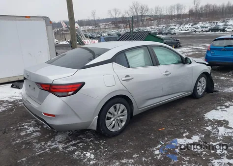 2020 Nissan Sentra S Xtronic Cvt from USA, damaged, VIN 3N1AB8BVXLY277046